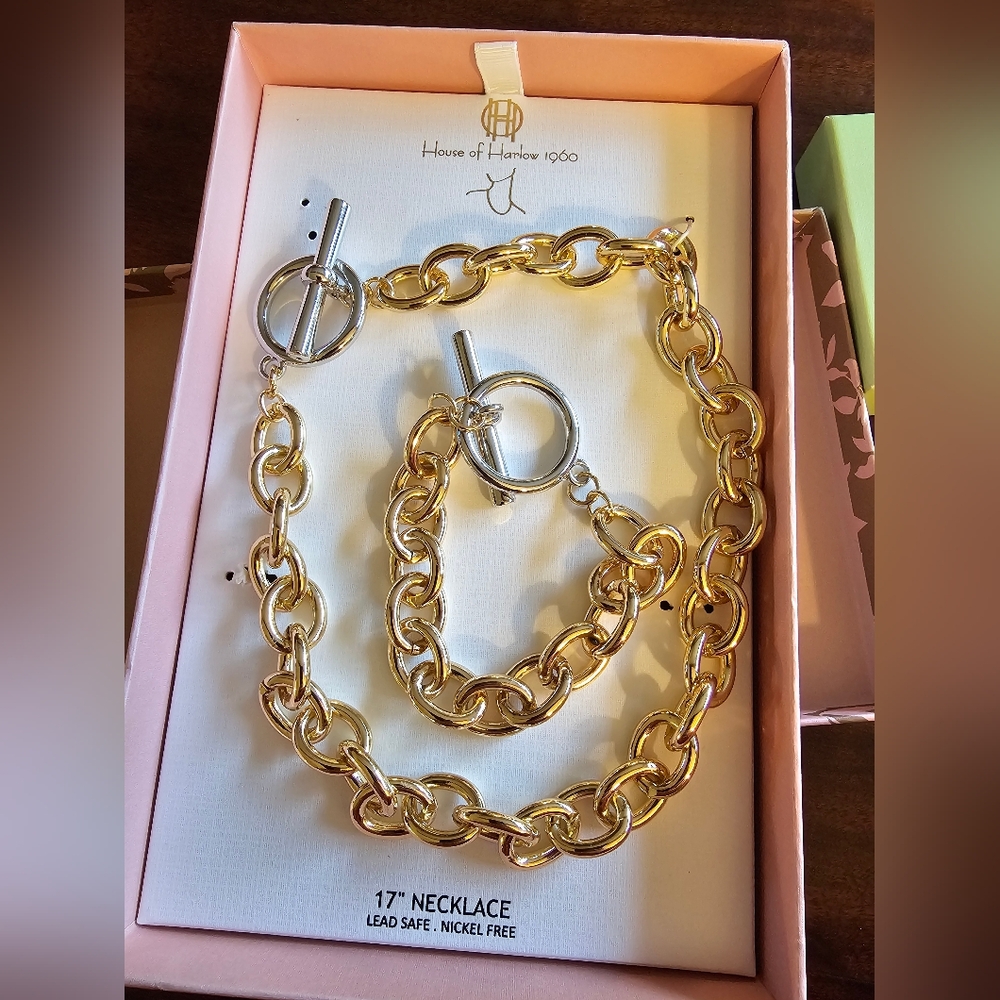 House of harrlow necklace and bracelet